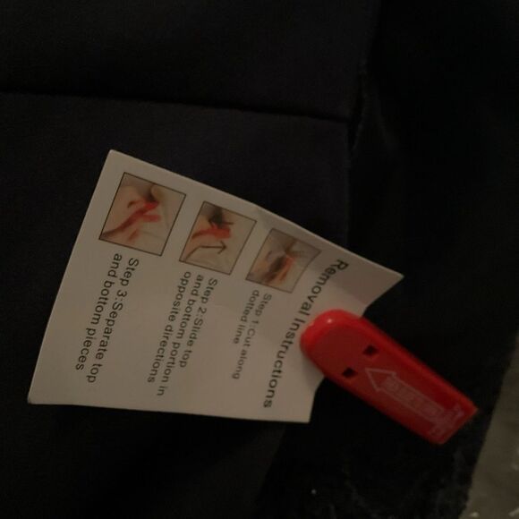 MAC DUGGAL 11233 Womens Navy Flounce Sleeve Square Neck Column Gown - Picture 12 of 12